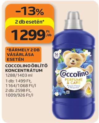 Coccolino Öblítő Koncentrátum
