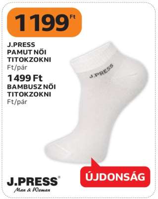 J.PRESS PAMUT NŐI TITOKZOKNI