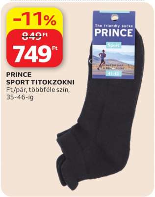 PRINCE SPORT TITOKZOKNI