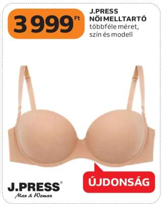 J.PRESS NŐI MELLTARTÓ