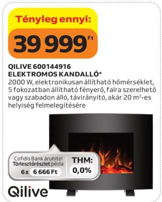 QILIVE 600144916 ELEKTROMOS KANDALLÓ