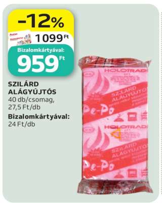 Szilárd Alágyújtós