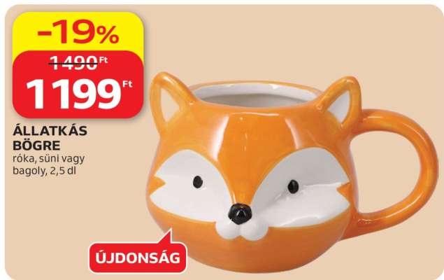 Állatkás bögre