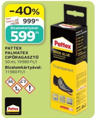 PATTEX PALMATEX CIPŐRAGASZTÓ