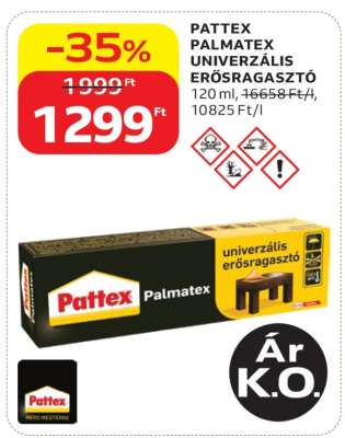 PATTEX PALMATEX UNIVERZÁLIS ERŐSRAGASZTÓ