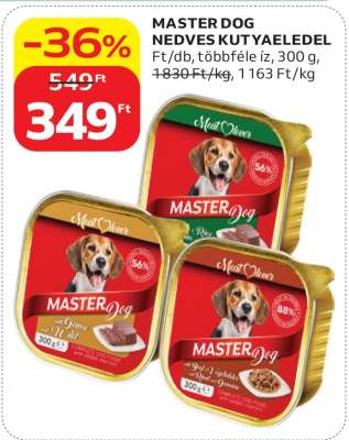 MASTER DOG NEDVES KUTYAELEDEL