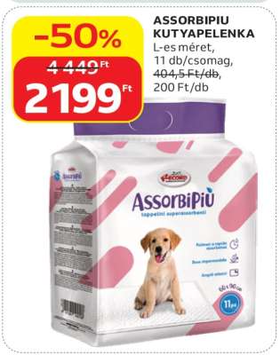 ASSORBIPIU KUTYAPELENKA
