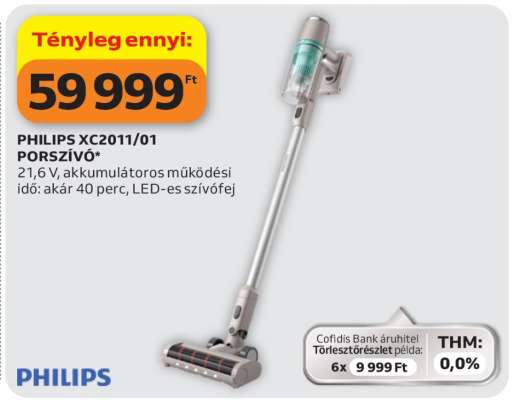 PHILIPS XC2011/01 PORSZÍVÓ