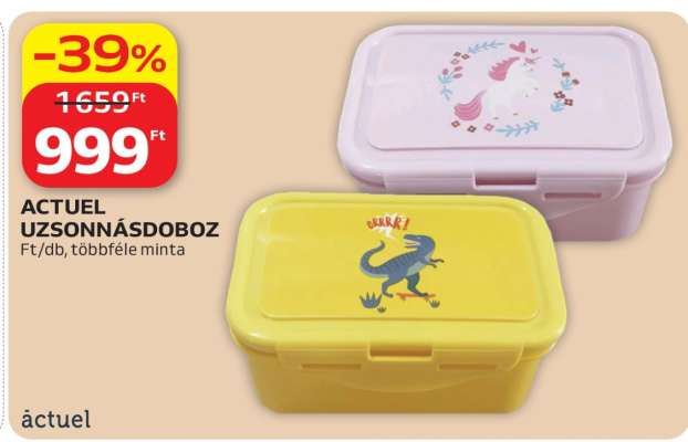 ACTUEL UZSONNÁSDOBOZ