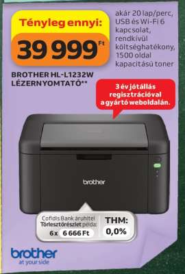 BROTHER HL-L1232W LÉZERNYOMTATÓ