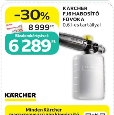 KÄRCHER FJ6 HABOSÍTÓ FÚVÓKA