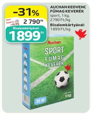 AUCHAN KEDVENC FŰMAG KEVERÉK