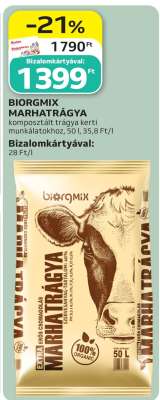 BIORGMIX MARHATRÁGYA