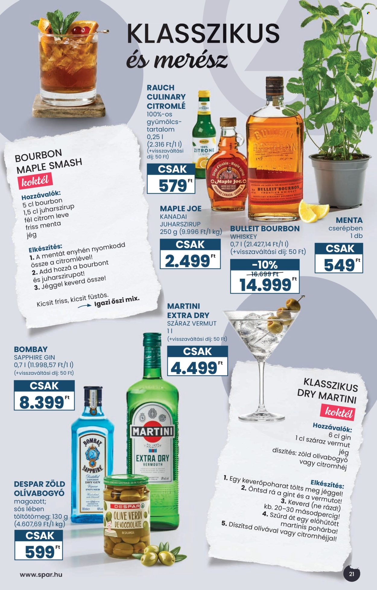 SPAR akciós újságok - 2026.09.02 - 2026.09.23. Oldal 21