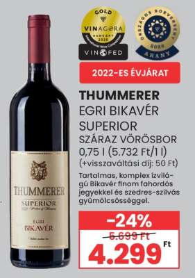 Thummerer Egri Bikavér Superior