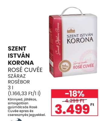 SZENT ISTVÁN KORONA ROSÉ CUVÉE
