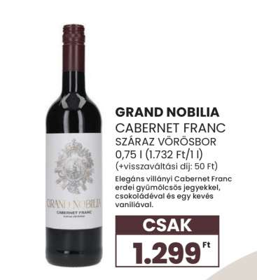 Grand Nobilia Cabernet Franc