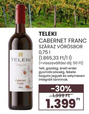 TELEKI CABERNET FRANC