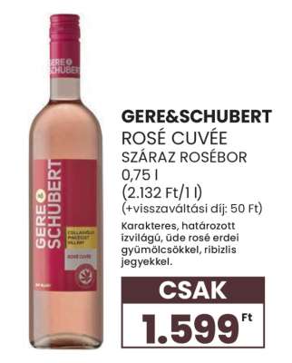 Gere&Schubert Rosé Cuvée