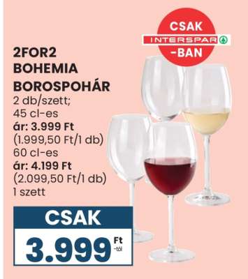 2FOR2 BOHEMIA BOROSPOHÁR
