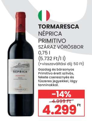 Tormaresca Neprica Primitivo