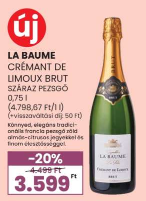 LA BAUME CRÉMANT DE LIMOUX BRUT