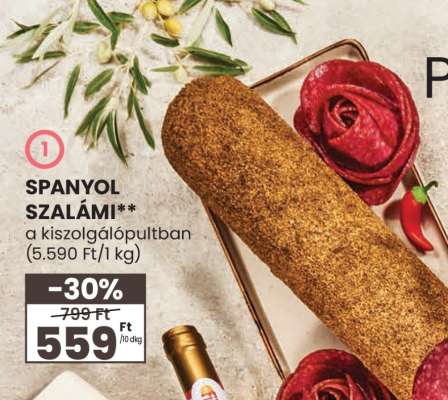 Spanyol szalámi