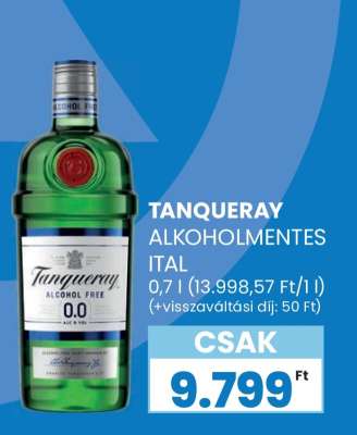 Tanqueray alkoholmentes ital