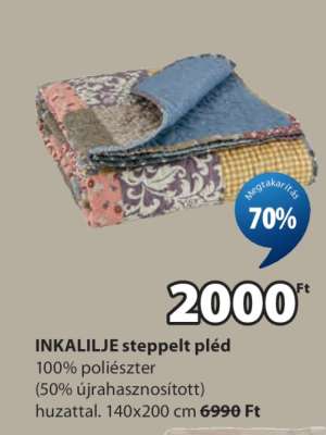 INKALILJE steppelt pléd