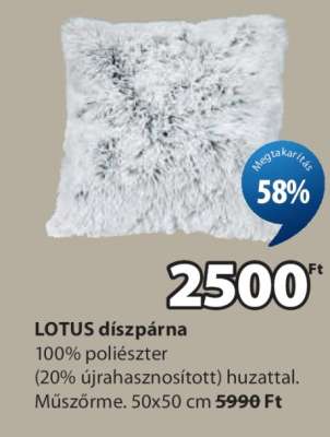 LOTUS díszpárna