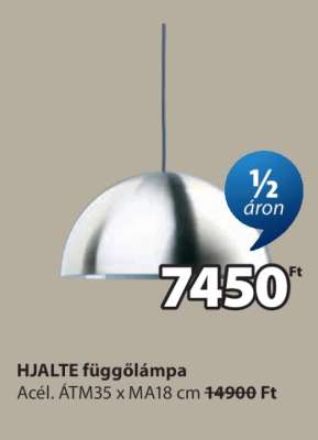HJALTE függőlámpa