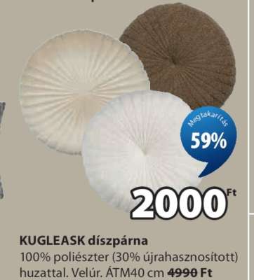 KUGLEASK DÍSZPÁRNA