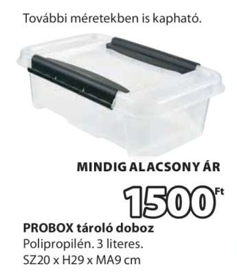 PROBOX tároló doboz
