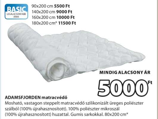 ADAMSFJORDEN matracvédő