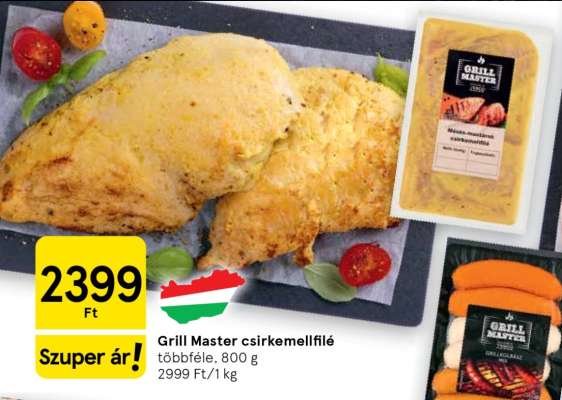 Grill Master csirkemellfilé