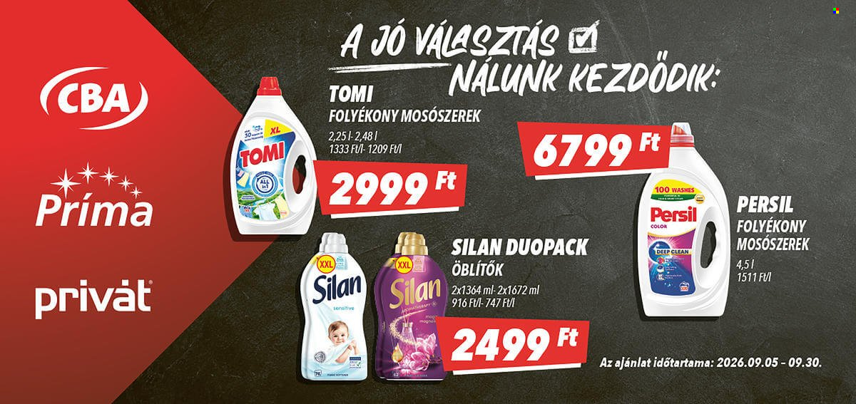 CBA akciós újságok - 2026.09.05 - 2026.09.30. Oldal 2