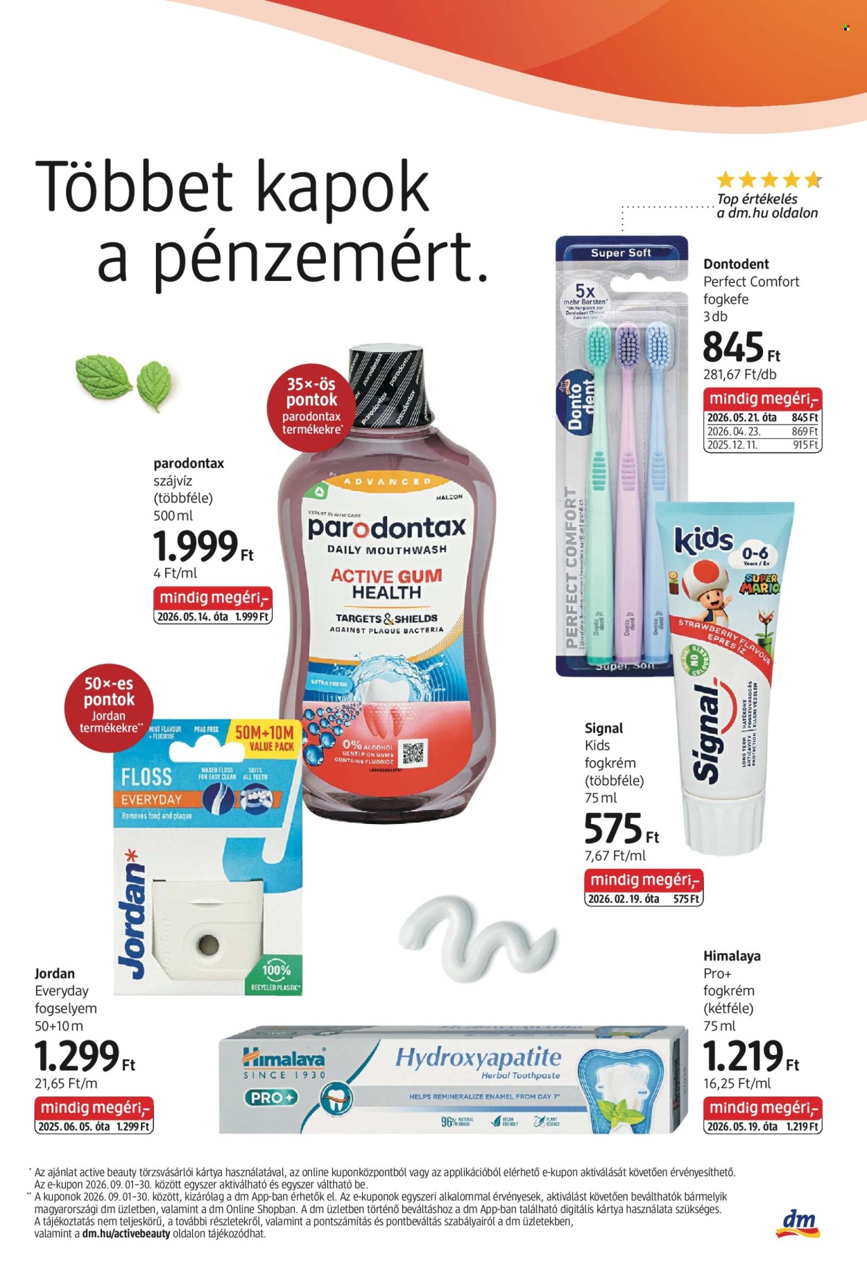 dm drogerie markt akciós újságok - 2026.09.03 - 2026.09.16. Oldal 3