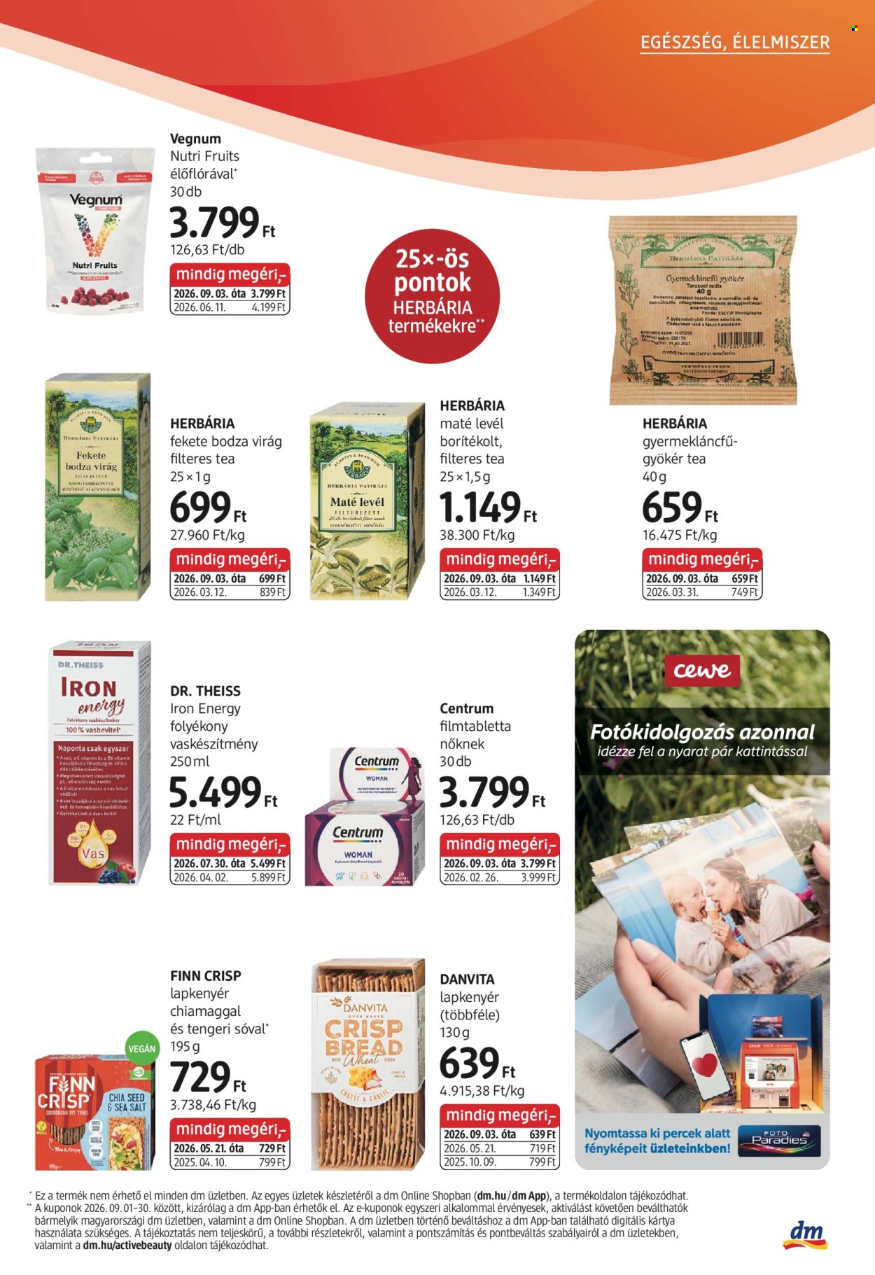 dm drogerie markt akciós újságok - 2026.09.03 - 2026.09.16. Oldal 7