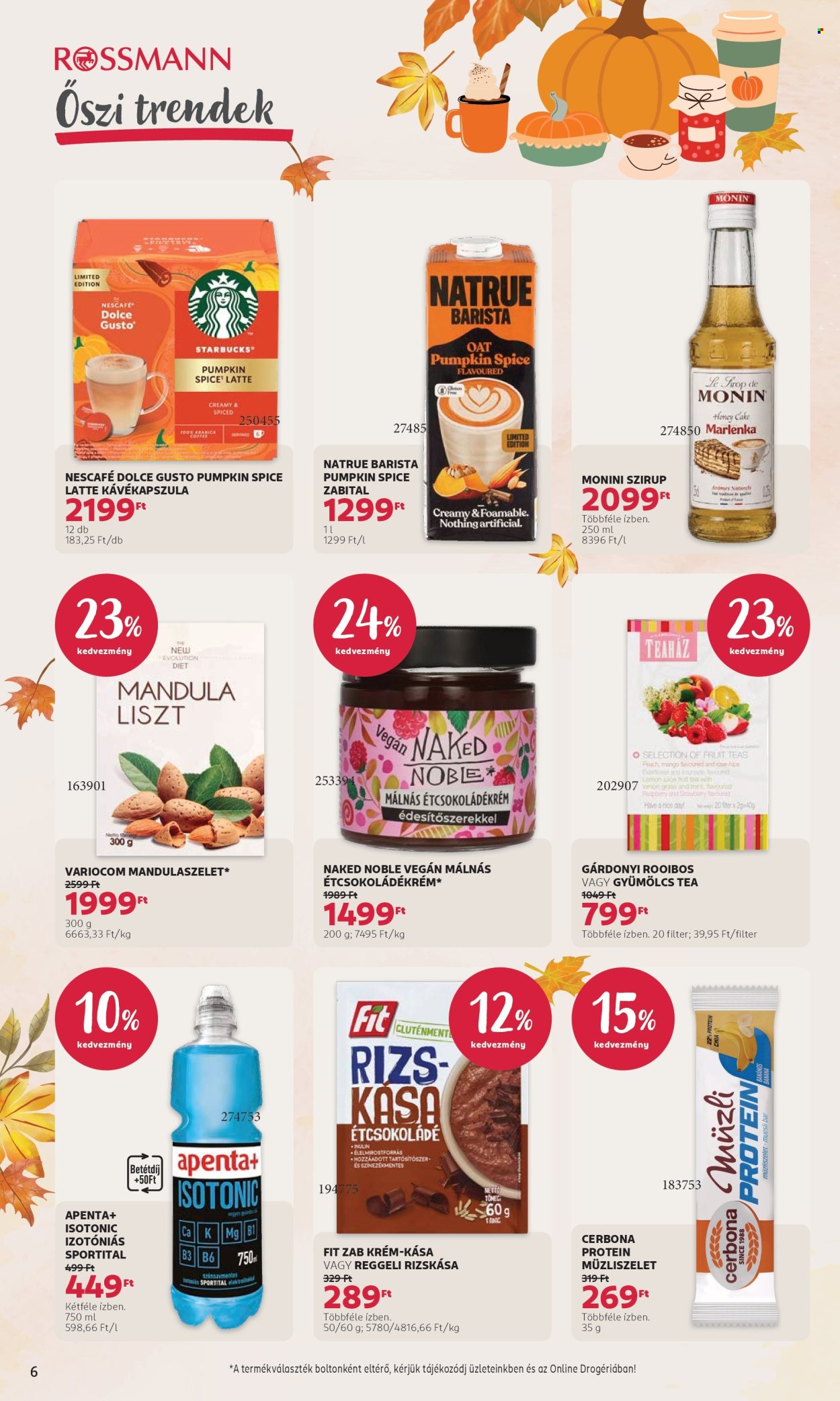 Rossmann akciós újságok - 2026.09.07 - 2026.09.18. Oldal 6