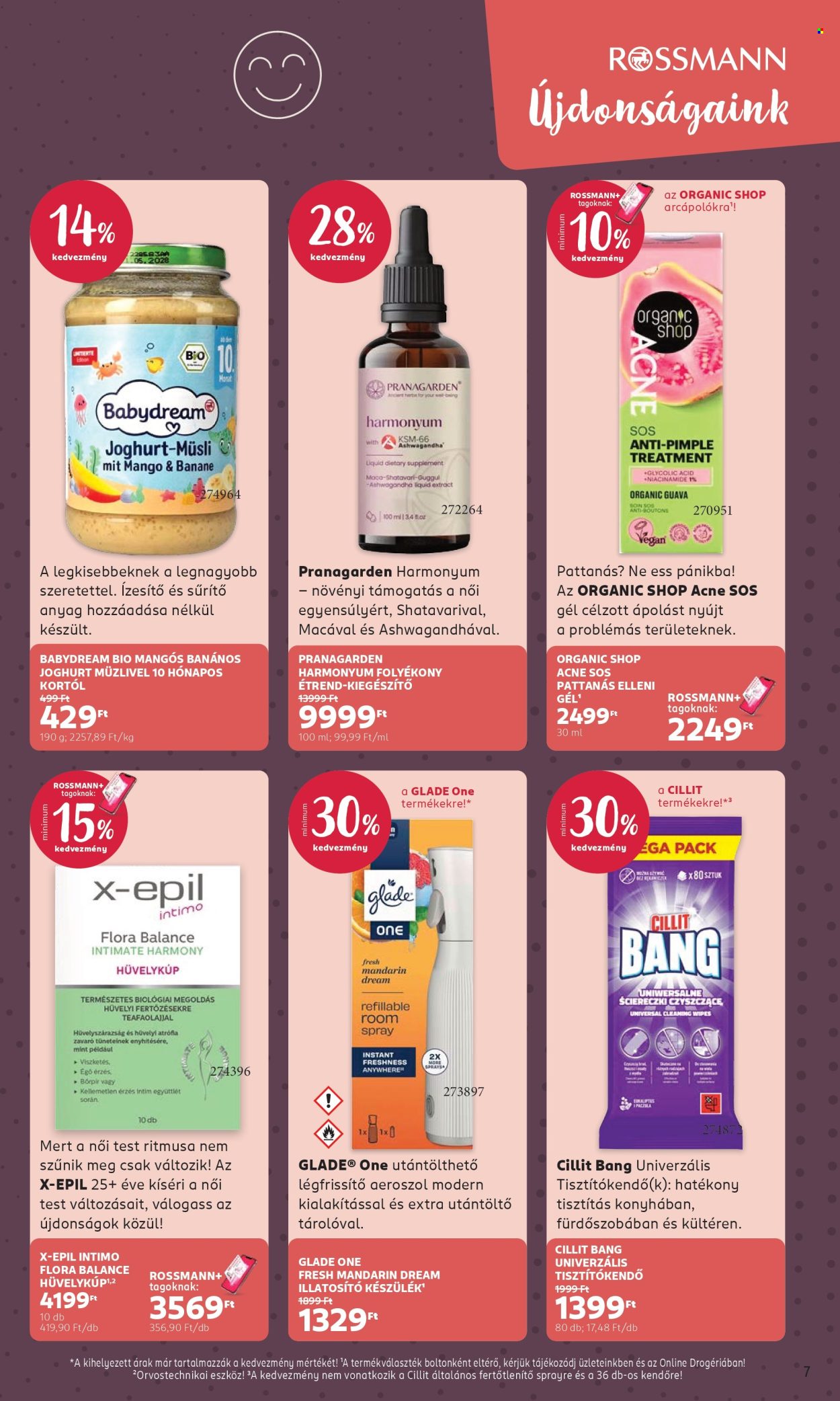Rossmann akciós újságok - 2026.09.07 - 2026.09.18. Oldal 7