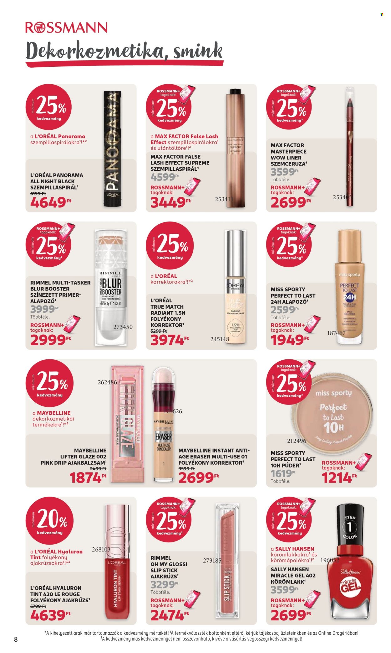 Rossmann akciós újságok - 2026.09.07 - 2026.09.18. Oldal 10