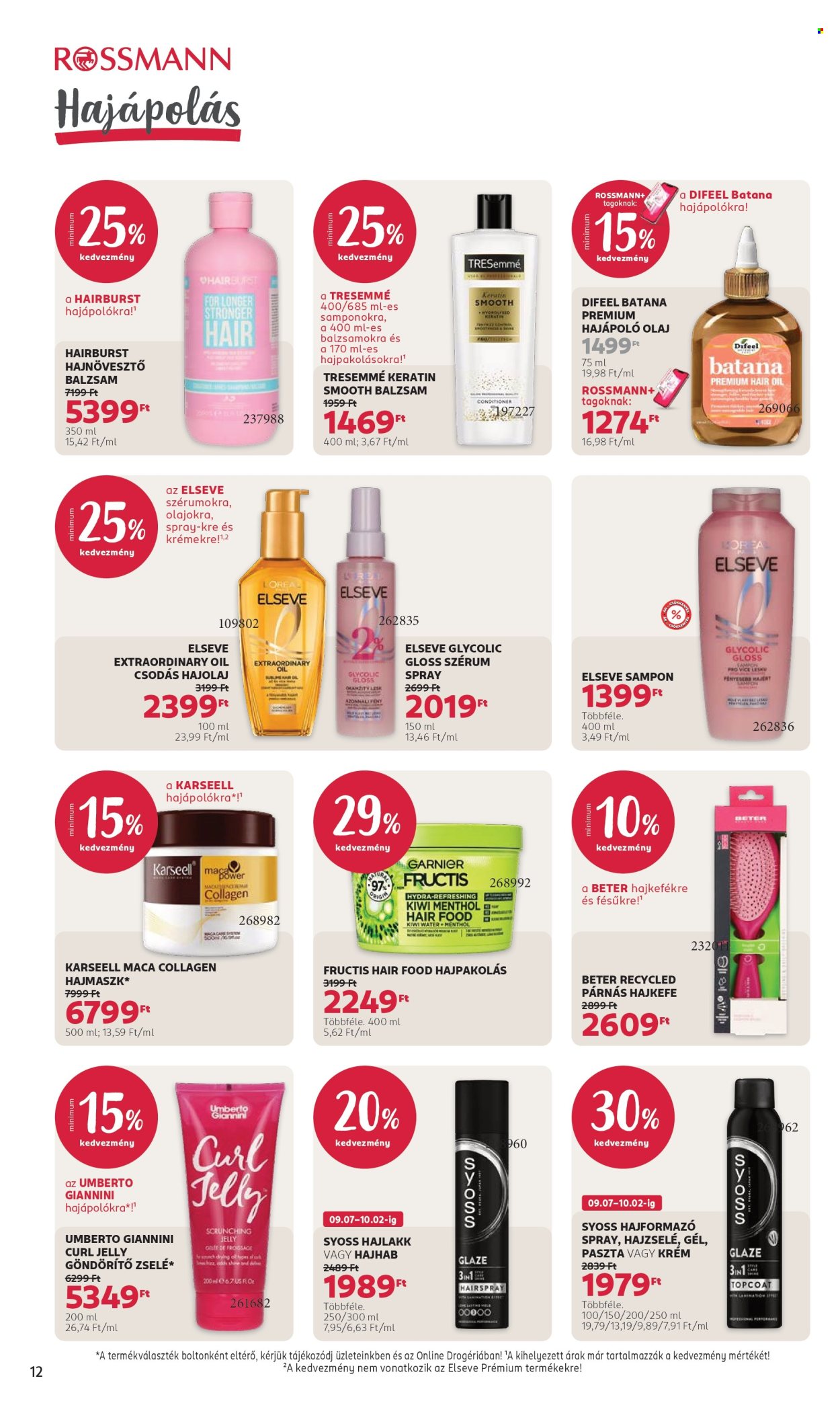 Rossmann akciós újságok - 2026.09.07 - 2026.09.18. Oldal 14