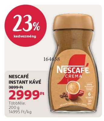 NESCAFÉ﻿﻿ Instant kávé*