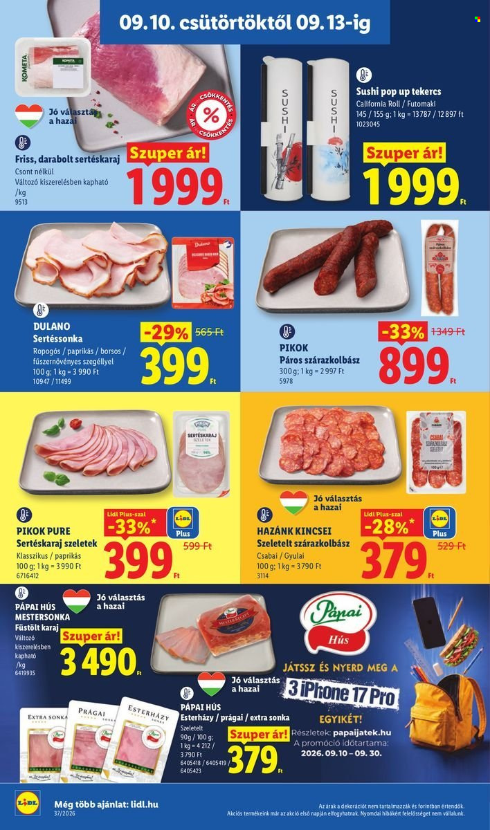 Lidl akciós újságok - 2026.09.10 - 2026.09.16. Oldal 6