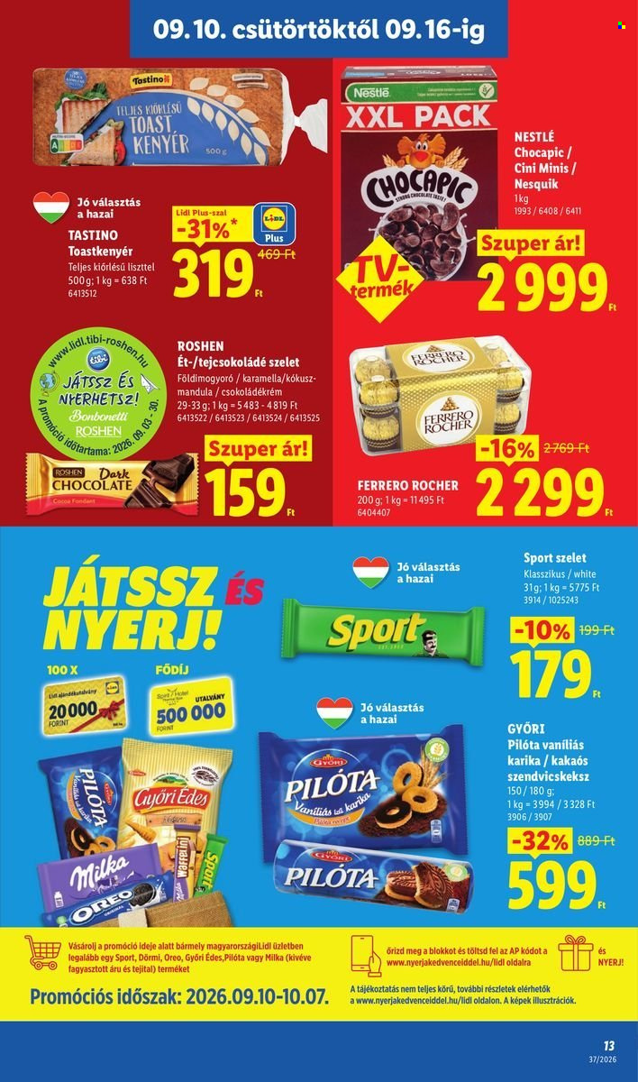 Lidl akciós újságok - 2026.09.10 - 2026.09.16. Oldal 13