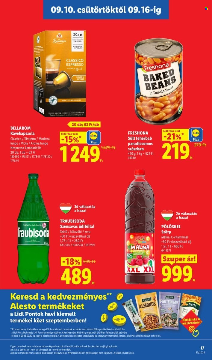 Lidl akciós újságok - 2026.09.10 - 2026.09.16. Oldal 17