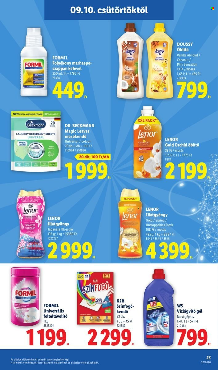Lidl akciós újságok - 2026.09.10 - 2026.09.16. Oldal 23
