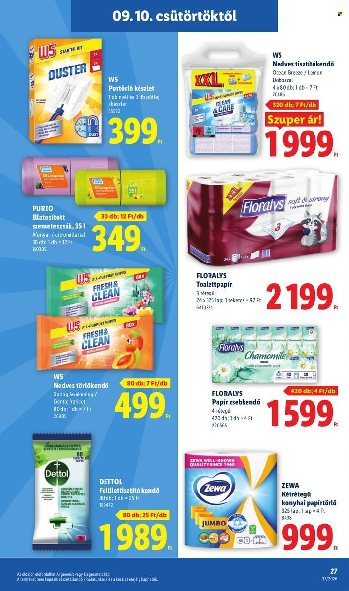 Lidl akciós újságok - 2026.09.10 - 2026.09.16. Oldal 27