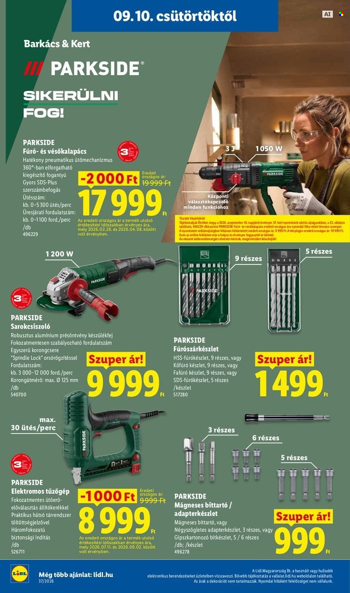 Lidl akciós újságok - 2026.09.10 - 2026.09.16. Oldal 34