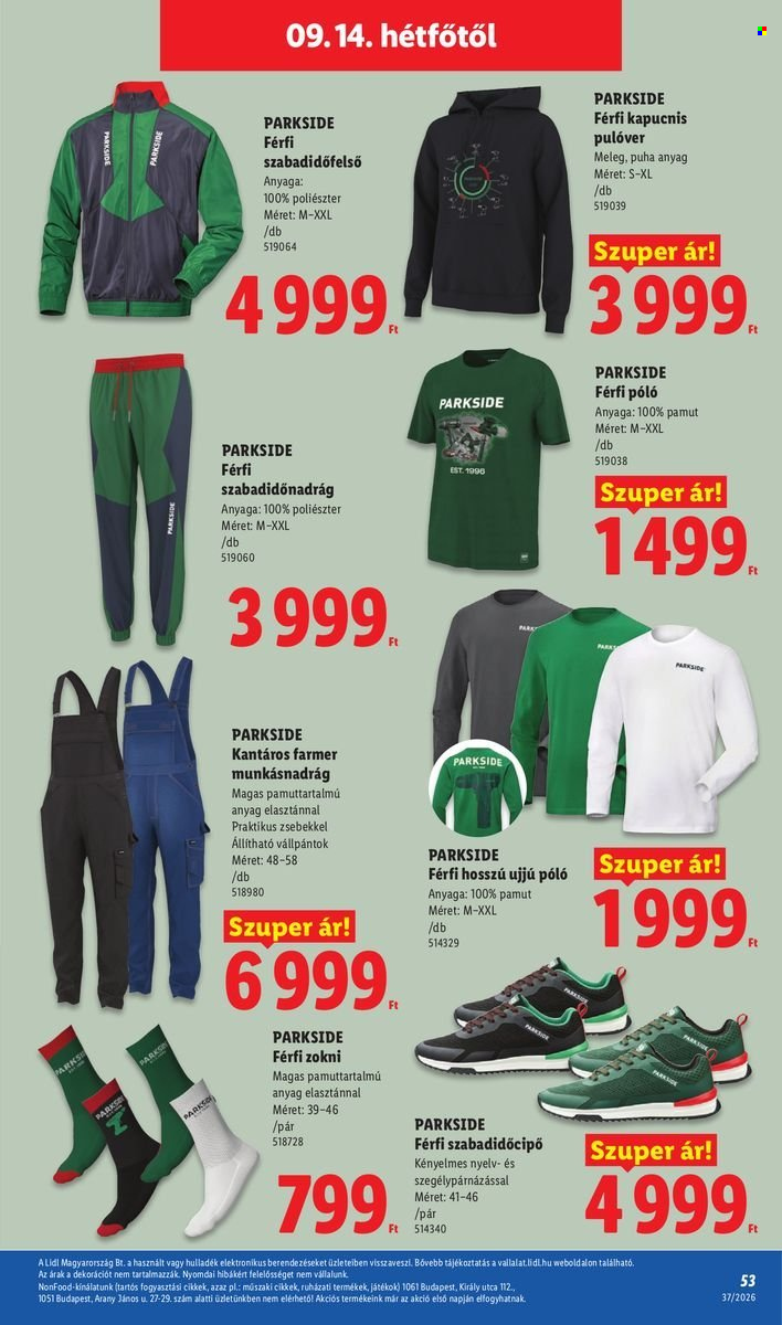 Lidl akciós újságok - 2026.09.10 - 2026.09.16. Oldal 53